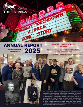 2025 Annual Report of the Aurora Town Historian-Cover small.jpg