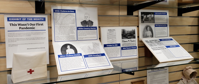 Exhibit of the Month-March 2022-Pandemics-W.jpg